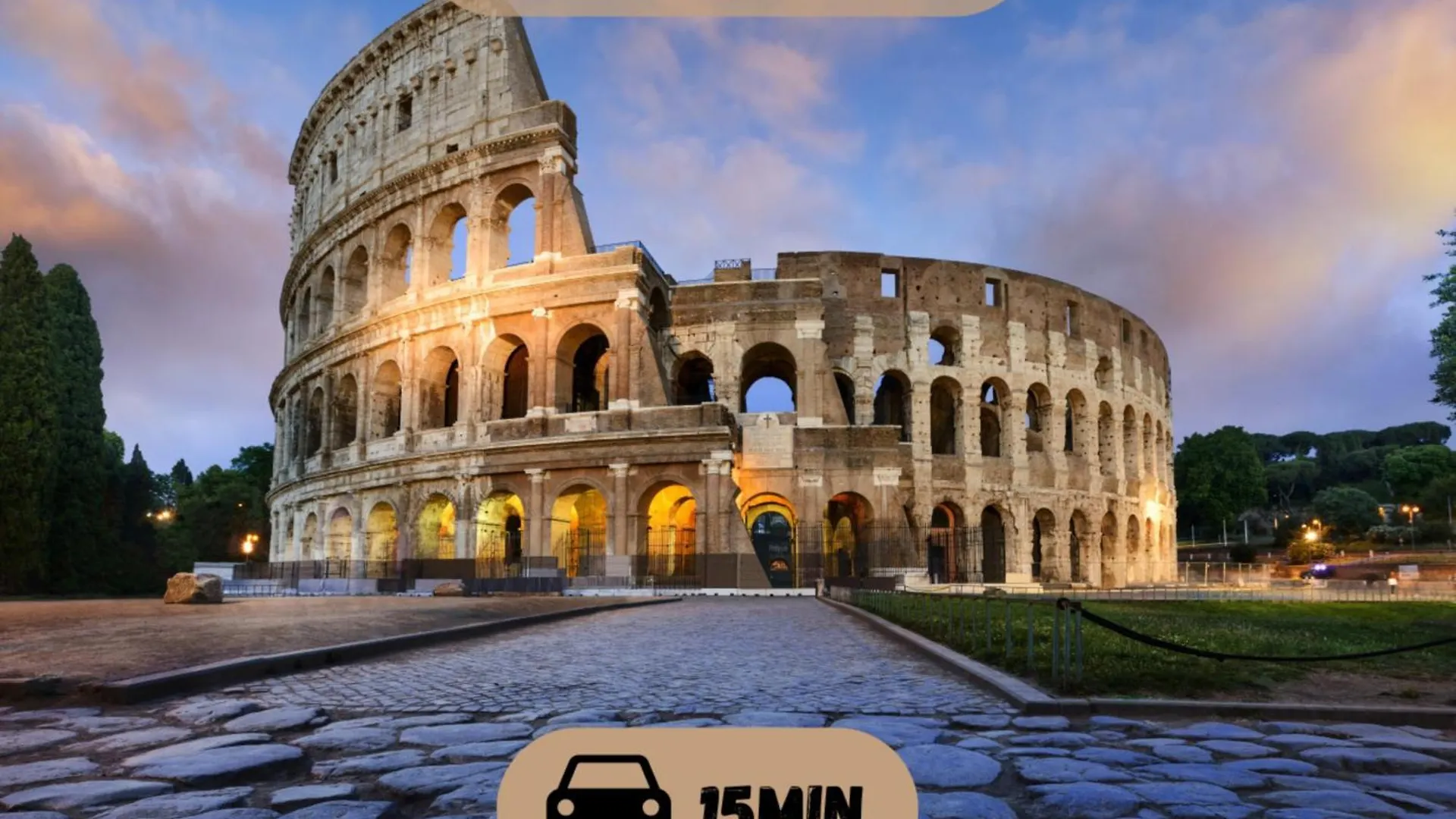 --Colosseum 15 Min-- Trastevere, Free Wi-Fi & A-C Rome